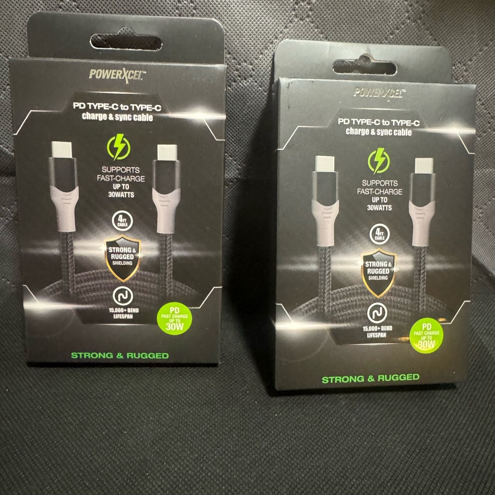PowerXcel PD Type-C to Type-C Cable